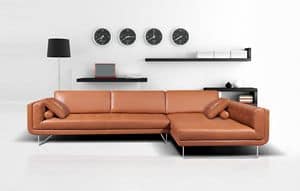 Clarissa modular, Modulares Sofa mit Sitz aus Bndel, aus Polyurethan