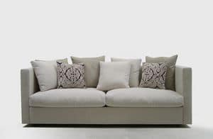 Company, Komfortables Sofa, f�r elegante Lounges, mit abnehmbarem Stoffbezug