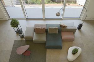 Cubiko, Vielseitiges Sofa mit wieder kombinierbaren Elementen