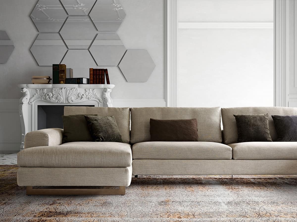 Duo, Modulares Sofa mit verstellbarer Rückenlehne