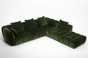 Eros, Modulares Ecksofa mit modernem Design