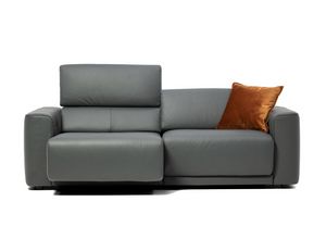 Ethos, Modernes Sofa mit elektrisch verschiebbaren Sitzen