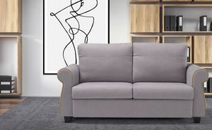 Federica, Sofa mit weichen Formen