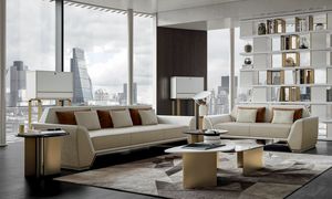 Fuoriserie Art. E82 - E83, Sofa mit modernem Design und edlen Materialien