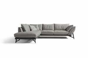 Giada, Sofa mit einem zeitgemäßen schäbigen Design