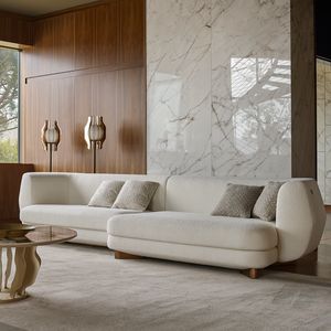 Giulia Sofa, Modulares Sofa mit Sitz aus Memory-Schaum