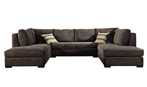 Grigiochiaro, Modulares Sofa mit abnehmbarer Polsterung