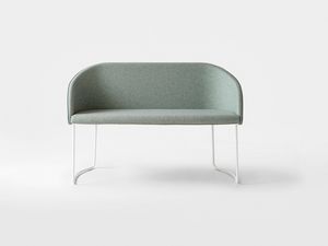 Kameo Sofa, 2-Sitzer-Sofa für Wartebereiche