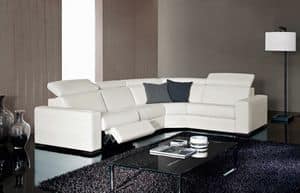 Kline, Elegante Sofa, einstellbar, mit Relax-Funktion