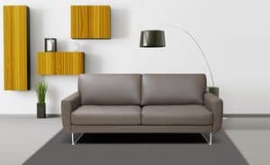 Lisa, Sofa mit einfachem Design, ideal fr professionelles Studio