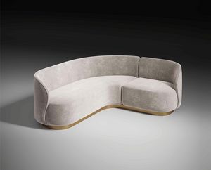 Matisse Corner Sofa, Ecksofa mit geschwungenen Formen
