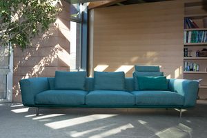 Milano, Modulares Sofa mit komplett abnehmbarem Polster