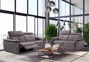 Modulo, Sofa mit verstellbarer Kopfsttze