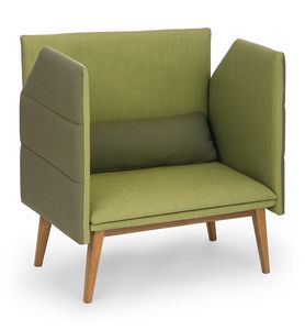 Oasis, Zweisitzer-Sofa mit hohen Seiten, um die Privatsphre zu erhhen