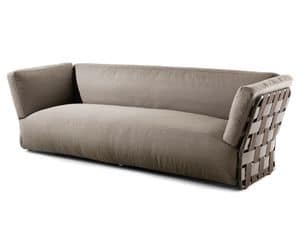 Obi -Sofa, Moderne Sofa, mit handgefertigten Weben, fr die geschftliche Nutzung