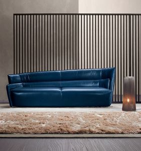 Odeon, Sofa mit asymmetrischem Design