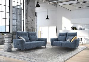 Paros, Modernes Sofa mit hoher Rckenlehne