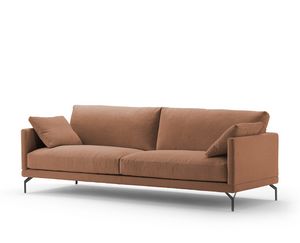 Poker, Sofa mit geometrischem und klarem Design