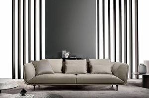Premiere, Elegantes Sofa mit weichen Linien