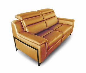 Prestige, Sofa mit elegantem Metallgestell