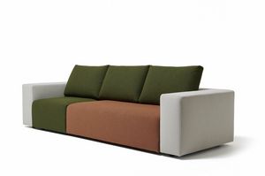 Square, Dynamisches und vielseitiges modulares Sofa
