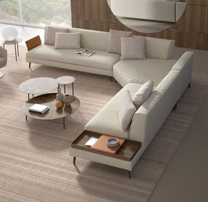 Thea, Sofa mit einer modernen und raffinierten Linie