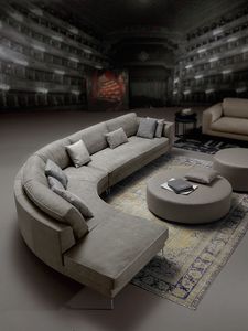 Valentino, Sofa mit weichen Formen