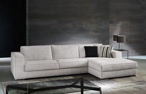 Vision, Sofa mit komplett abnehmbaren Stoff, fr Wohnzimmer