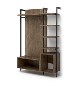 Art. 31038 Hochschrank mit Minibarfach und Gep�ckablage, Multifunktionale M�bel f�r Hotelzimmer