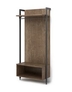 Art. 31039 Standschrank mit Gep�ckablage, Schrank mit Kofferhalter f�r Hotels