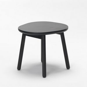 Pebble stool, Niedriger Holzhocker
