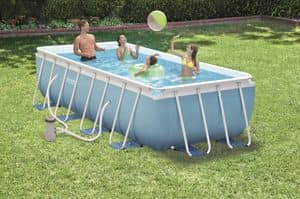 Schwimmbad Intex - 28316, Aufblasbare oberirdische Schwimmbecken, mit Stahl und PVC