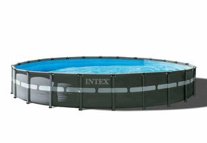 Intex 26340 Ultra XTR Frame Aufstell Rund Pool 732x132cm - 26340, Groer runder Pool