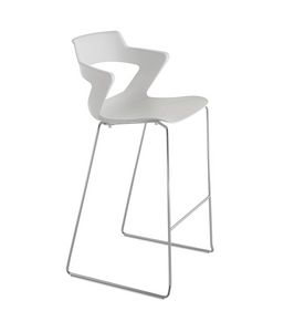 Kelly 168 SG, Stuhl aus Polypropylen, mit Schlittenboden