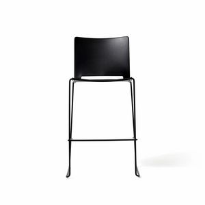 Slim stool, Farbige Hocker, in Metall, Pause, Bars, Küchen