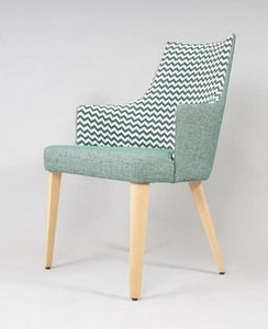 BS525A - Stuhl, Gepolsterter Stuhl für Hotels