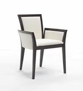 C22, Sessel mit Armlehnen aus Buchenholz, fr Wohn- und Objekt Verwendung