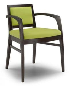 Ketty I, Moderne Sessel mit Armlehnen, fr Restaurants und Hotels
