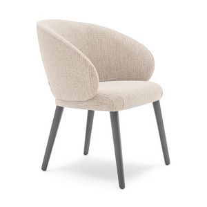 Lily 04531, Gepolsterter Sessel mit abgerundeten Formen