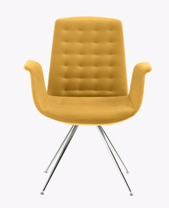 Modà, Design Sessel mit verchromten Beinen