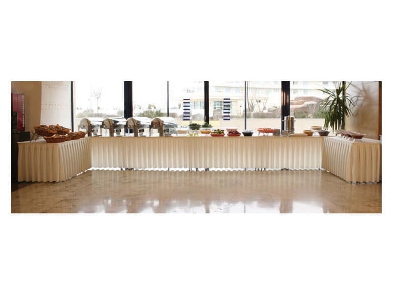 Pro Deco, Skirting für Tische und Plattformen für Buffet und Catering