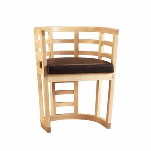 Cartesia 3881/A, Stuhl aus gebogenem Ahornholz