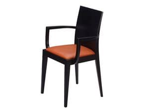 Masha/P, Sessel mit gepolstertem Sitz, für Bars und Restaurants