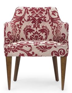 Lady classic, Klassischer Sessel aus Blumenstoff