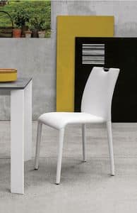 FRIBURGO SE611, Chair komplett in Soft-Touch-abgedeckt, moderner Stil