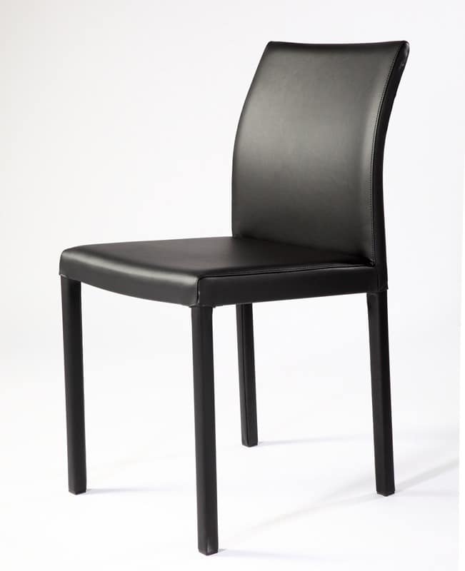 Rose low, Stuhl mit Vierkant-Stahlrohr, für Wartezimmer