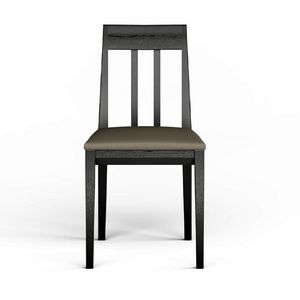 Travet, Massivholzstuhl mit gepolsterter Sitzfl�che