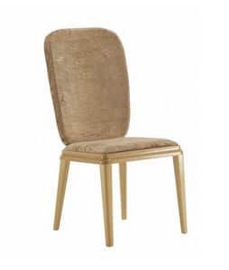 Art. VL140, Gepolsterter Stuhl aus Holz fr Esszimmer