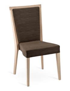 FRIDA, Stapelbarer Stuhl aus Holz, ideal fr den Objektbereich