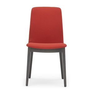 Light 03211, Gepolsterter Stuhl aus Holz mit Griff, für Restaurants